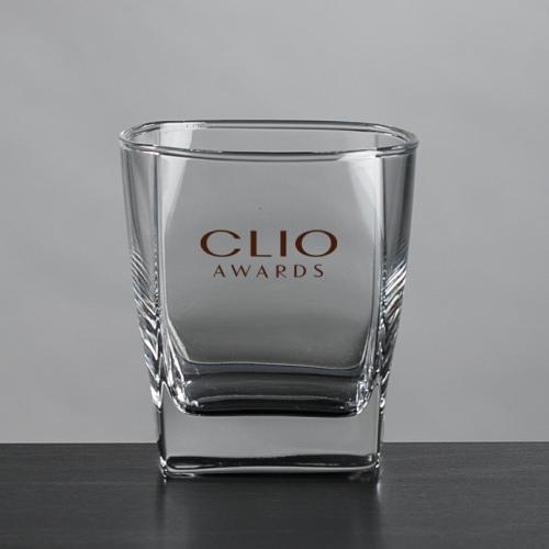 Corporate Gifts - Barware - On the Rocks Tumblers & Glasses - Sterling OTR/DOF - Imprinted 