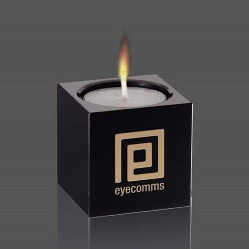 Corporate Gifts - Candle Holders - Perth Candleholder - Black
