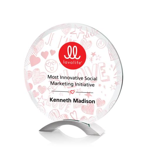 Recognition Awards - Glass Awards - Essex VividPrint™ Award