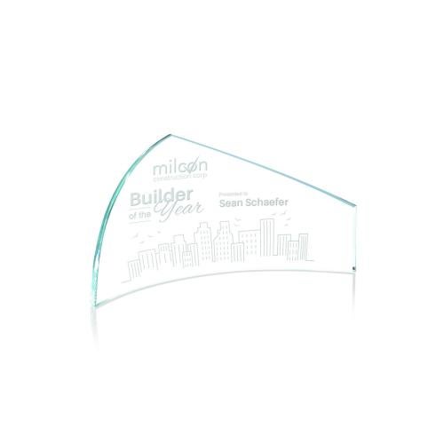 Burnhaven Crescent Award Recognition Awards - Crystal Awards - Burnhaven Crescent Award