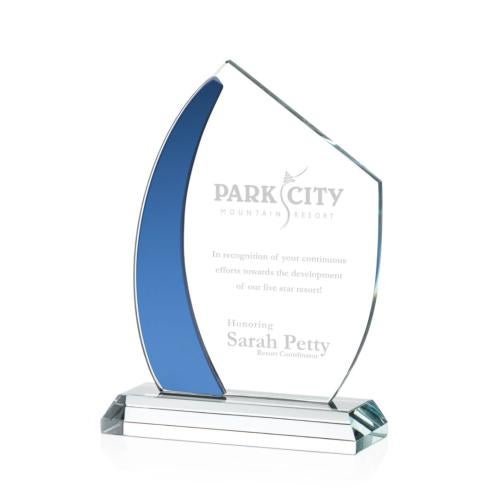 Recognition Awards - Crystal Awards - Hausner Award - Blue