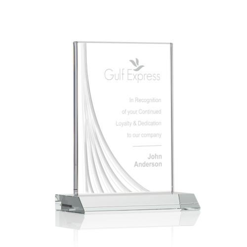 Recognition Awards - Crystal Awards - Leighton Liquid Crystal™ Award - Clear