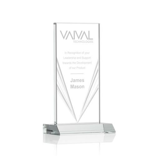 Recognition Awards - Crystal Awards - Seaford Liquid Crystal™ Award - Clear