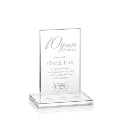 Recognition Awards - Crystal Awards - Heathrow Award - Clear