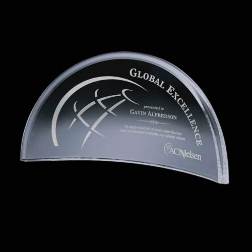 Recognition Awards - Crystal Awards - Bluffwood Award - Starfire