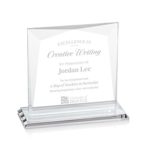 Recognition Awards - Crystal Awards - Tanner Award - Clear