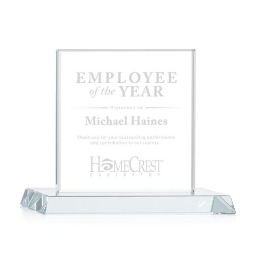 Recognition Awards - Crystal Awards - Cardiff Award - Clear