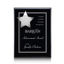 Hollister Plaque - Black/Chrome