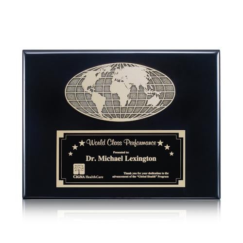Recognition Awards - Shop by Recipient - Employee of the Month - World Plaque