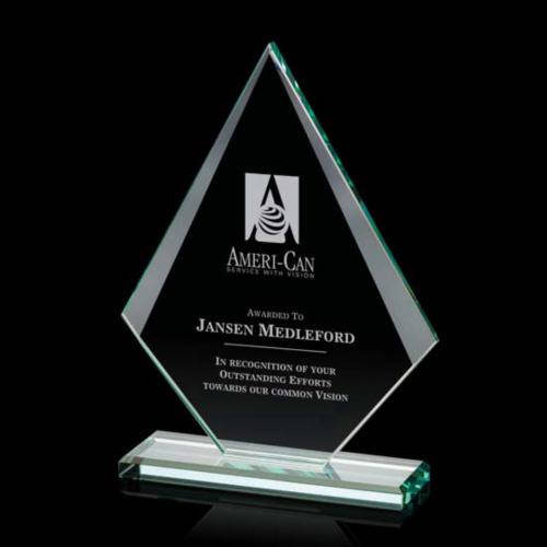 Recognition Awards - Glass Awards - Rideau Award - Jade