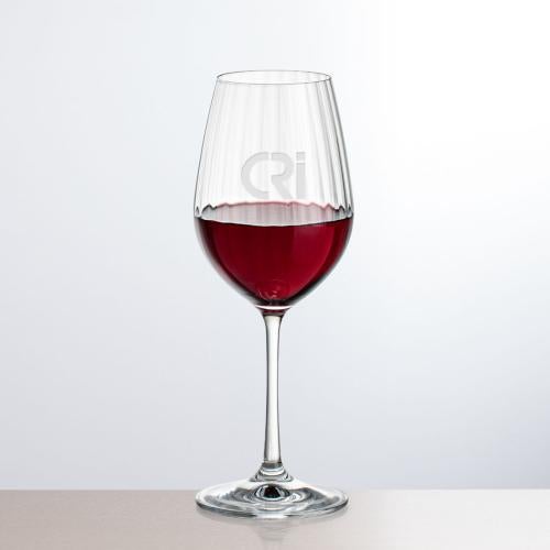 Corporate Gifts - Barware - Wine & Champagne - Wine Glasses - Amerling Wine - Deep Etch