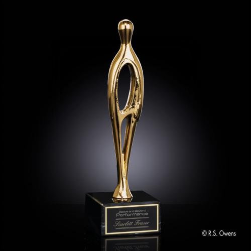 Recognition Awards - Metal Awards - Contemporary Award on Marble
