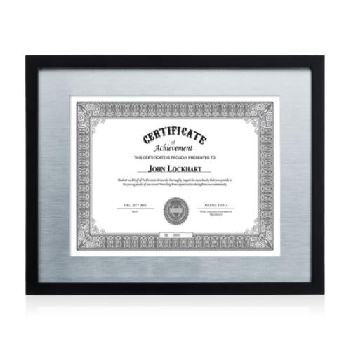 Plaque Awards - Certificate Frames - Cady Certificate Frame 