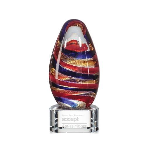 Recognition Awards - Shop by Recipient - Retirement Awards - Zenith Award on Paragon Base - Clear