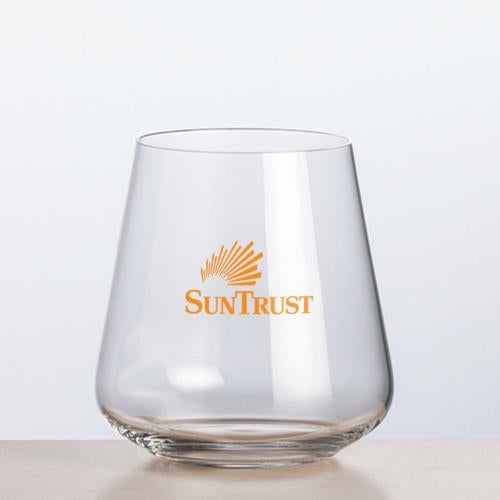 Corporate Gifts - Barware - Wine & Champagne - Wine Glasses - Stemless - Breckland Stemless Wine - Imprinted 