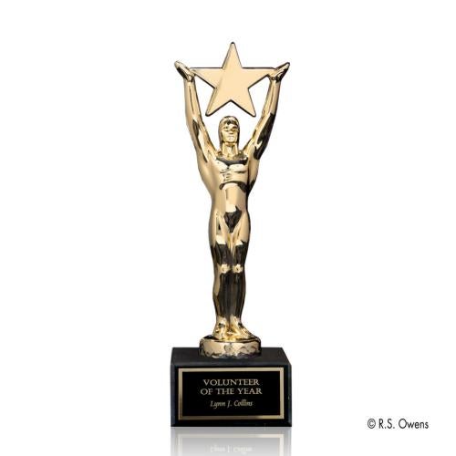 Recognition Awards - Shop by Recipient - Sales Awards - Star Achievement Award on Marble
