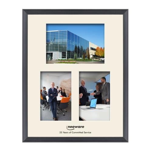 Corporate Gifts - Picture Frames - Grazia 3 Picture Frame