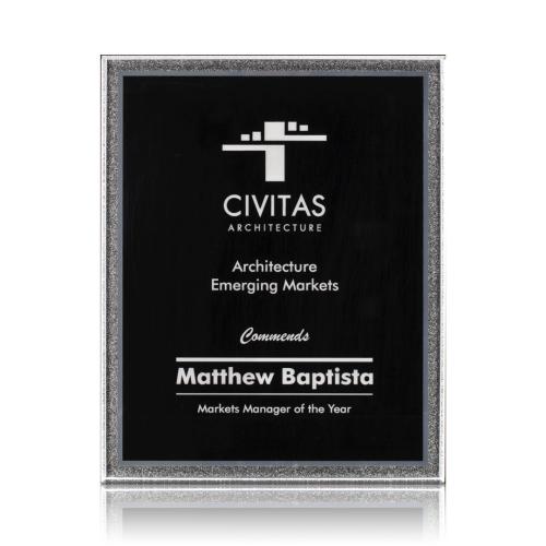 Plaque Awards - Premium Plaques - Signet - Silver