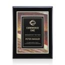 Oakleigh/Albina Plaque - Black Finish