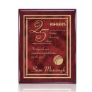 Oakleigh/Contempo Plaque - Rosewood/Red 