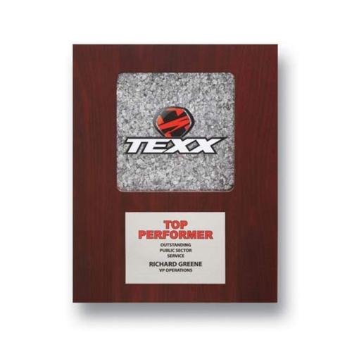 Plaque Awards - Retirement Plaques - Mica Plaque - Square