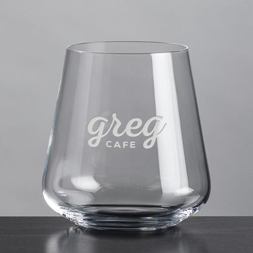 Corporate Gifts - Barware - On the Rocks Tumblers & Glasses - Breckland OTR/DOF - Deep Etch
