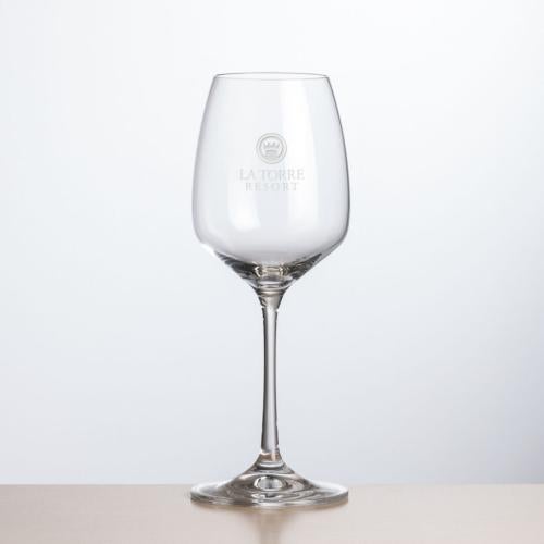 Corporate Gifts - Barware - Wine & Champagne - Wine Glasses - Oldham Wine - Deep Etch 