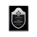 Etch/Antiqued Plaq - Ebony