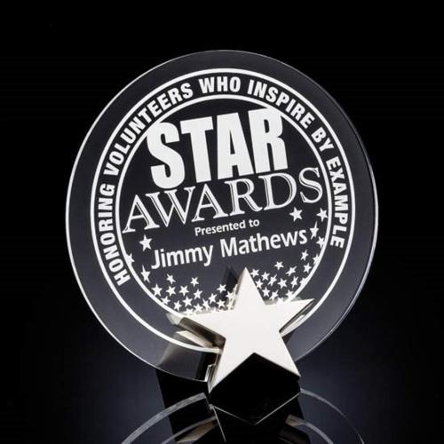 Recognition Awards - Acrylic Awards - Radiance Award - Round