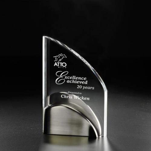 Recognition Awards - Acrylic Awards - Wave Award