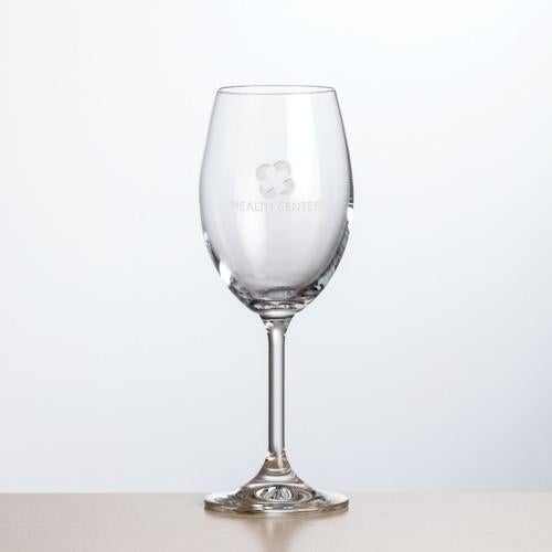 Corporate Gifts - Barware - Wine & Champagne - Wine Glasses - Naples Wine - Deep Etch