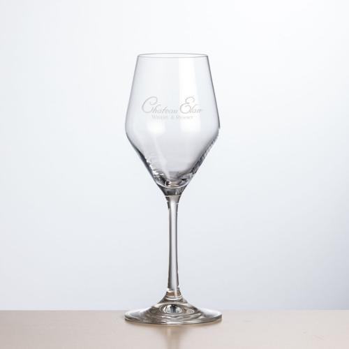 Corporate Gifts - Barware - Wine & Champagne - Wine Glasses - Bengston Wine - Deep Etch 