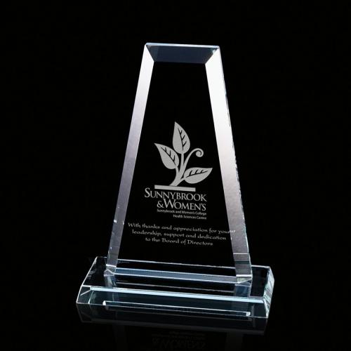 Recognition Awards - Crystal Awards - Regency Tower Award - Starfire