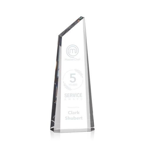 Recognition Awards - Crystal Awards - Akron Tower Award