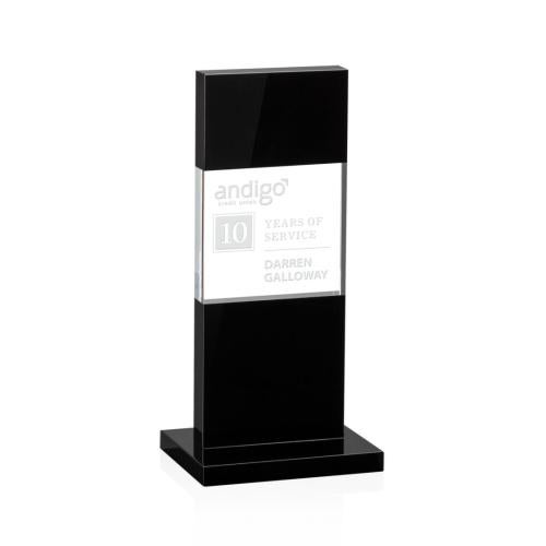 Recognition Awards - Crystal Awards - Basilia Award - Black