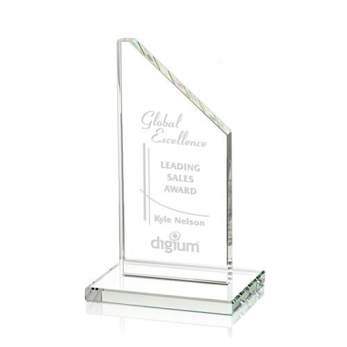 Recognition Awards - Crystal Awards - Dixon Award - Clear