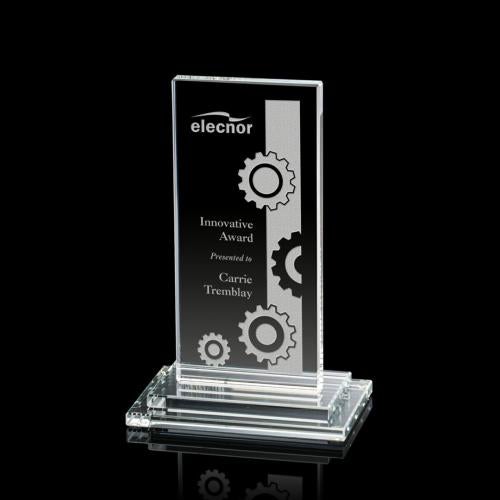 Recognition Awards - Crystal Awards - Santorini Award - Clear