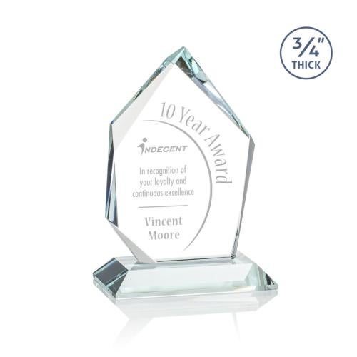 Recognition Awards - Crystal Awards - Deerhurst Ice Peak Award - Starfire