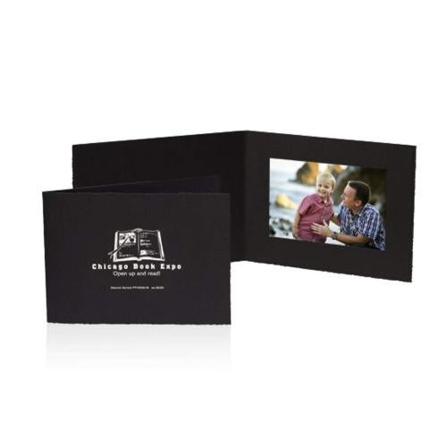 Corporate Gifts - Picture Frames - Roxbury Single Folder - Black