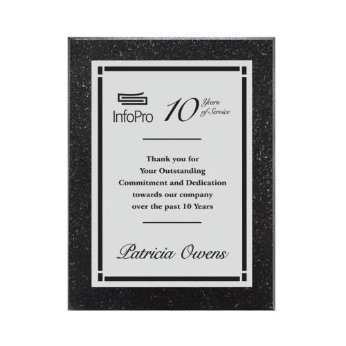 Plaque Awards - Retirement Plaques - Baltimore/Everett Plaque - Silver