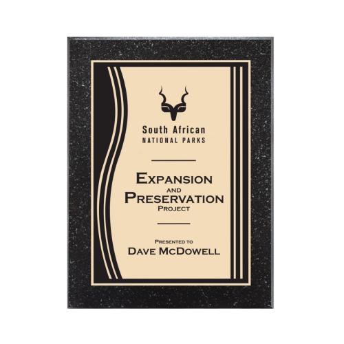 Plaque Awards - Retirement Plaques - Baltimore/Everett Plaque - Gold