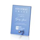 Atchison Blue Rectangle Award - Silver