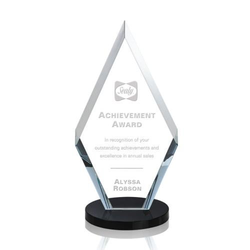 Recognition Awards - Crystal Awards - Cancun Award - Black
