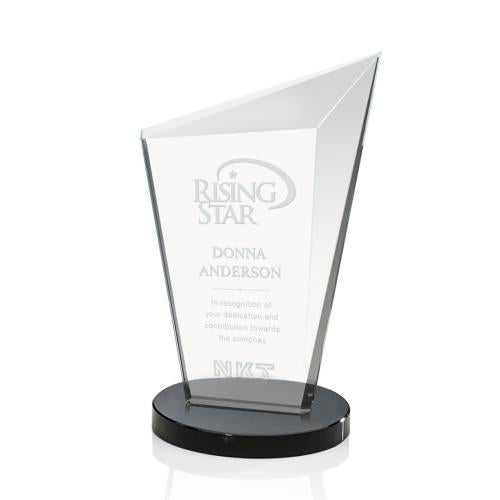 Recognition Awards - Crystal Awards - Wiltshire Award - Black