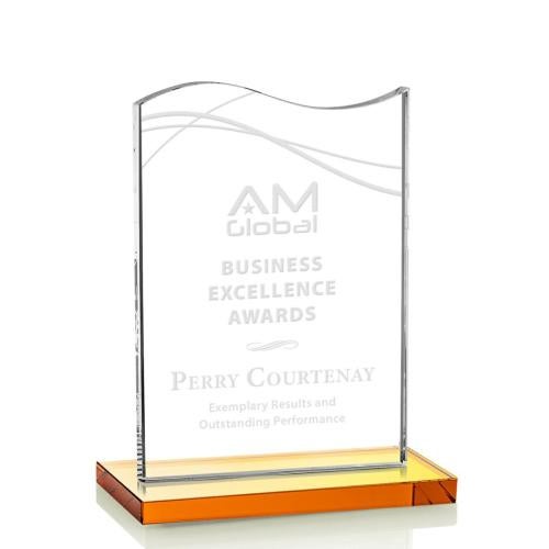 Recognition Awards - Crystal Awards - Unity Award - Amber
