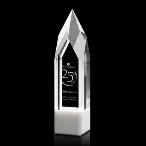 Recognition Awards - Crystal Awards - Coventry Award - White