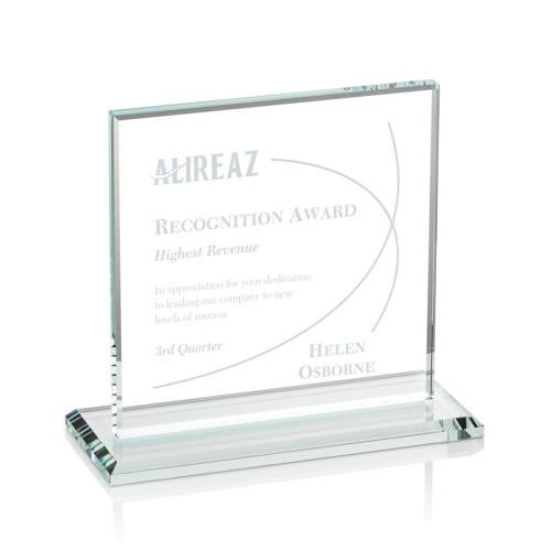 Recognition Awards - Crystal Awards - Sahara Award - Clear