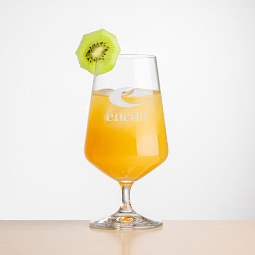 Corporate Gifts - Barware - Martini Glasses - Breckland Cocktail - Deep Etch 