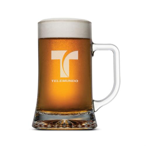 Corporate Gifts - Barware - Beer Steins and Pilsners - Hampshire Stein - Deep Etch 