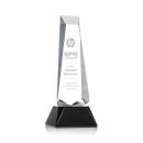 Rustern Obelisk Award on Base - Black